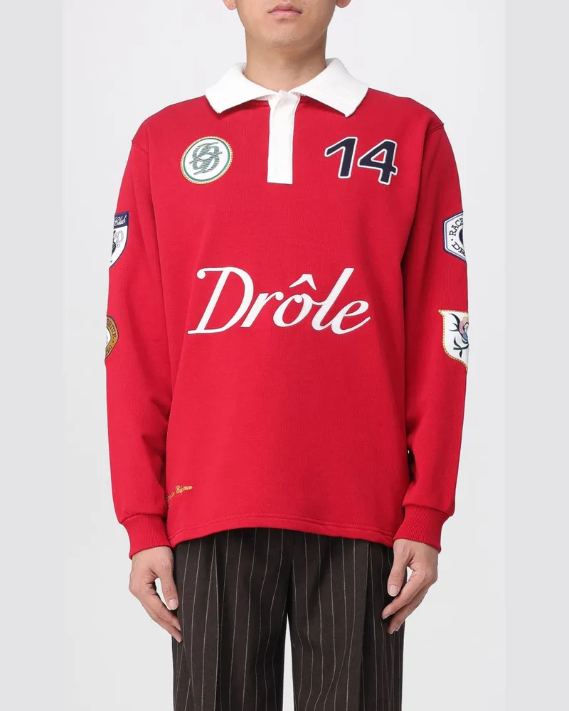 Drôle de Monsieur Polo herren Rot