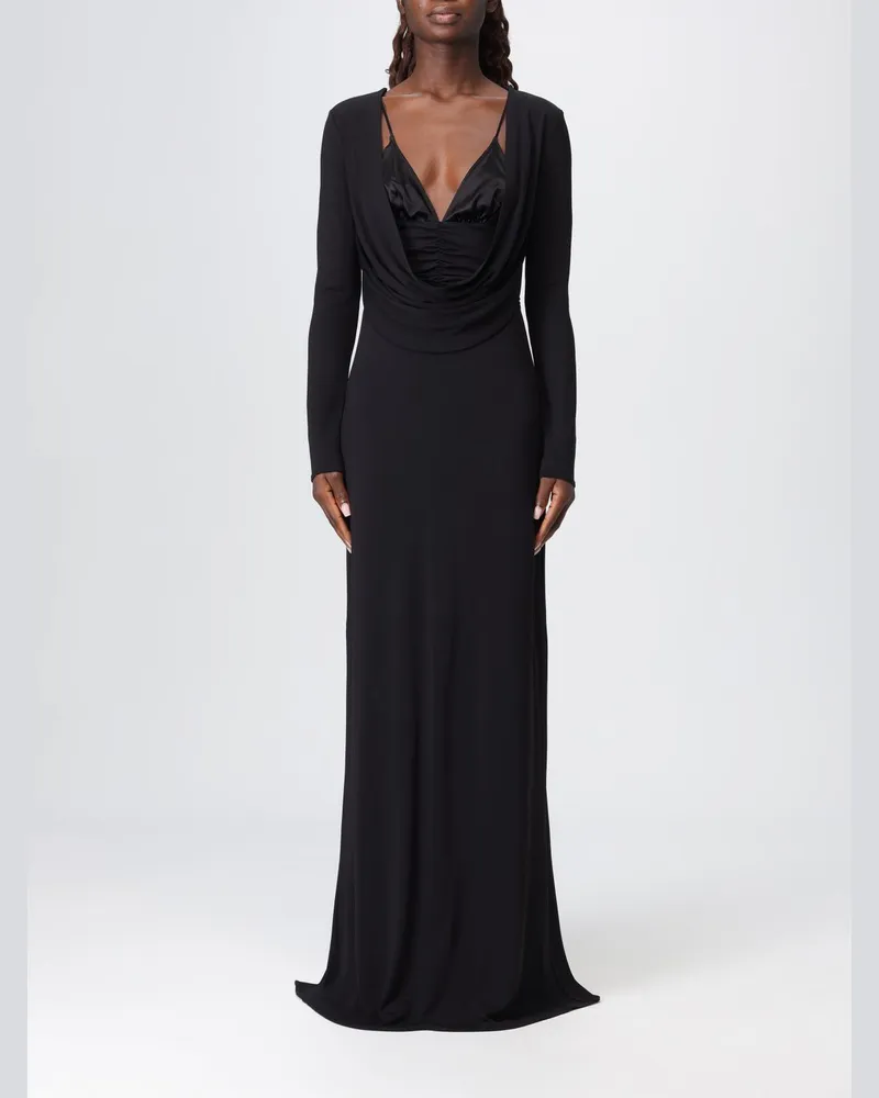 Elisabetta Franchi Kleider damen Schwarz