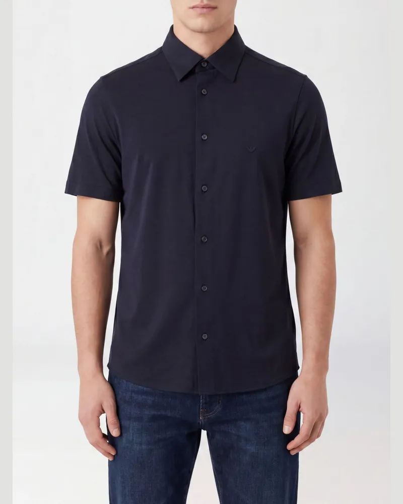 Emporio Armani Hemd herren Blau