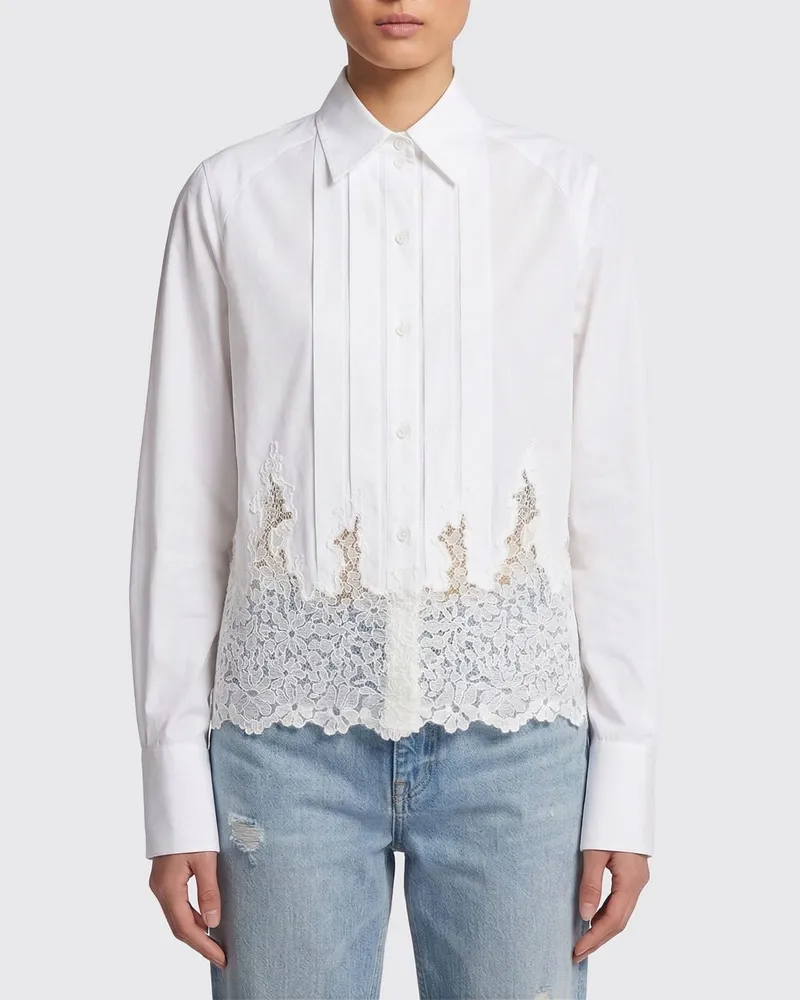 Ermanno Scervino Hemdbluse damen Weiß