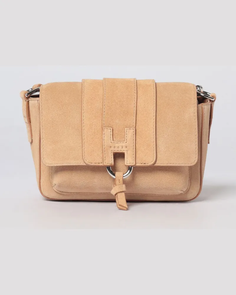 Hogan Schultertasche damen Beige