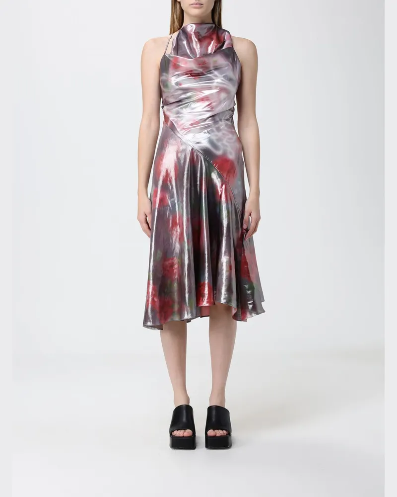Diesel Kleid damen Burgunderrot