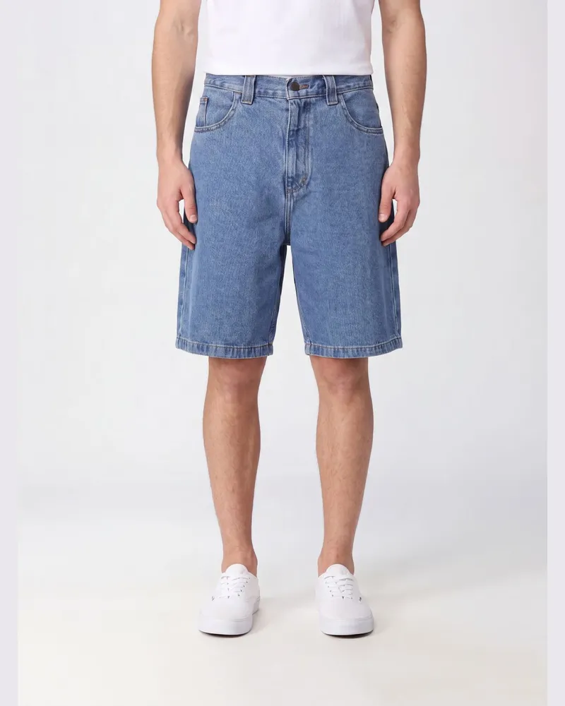 Carhartt WIP Baumwoll-Denim-Shorts Blau