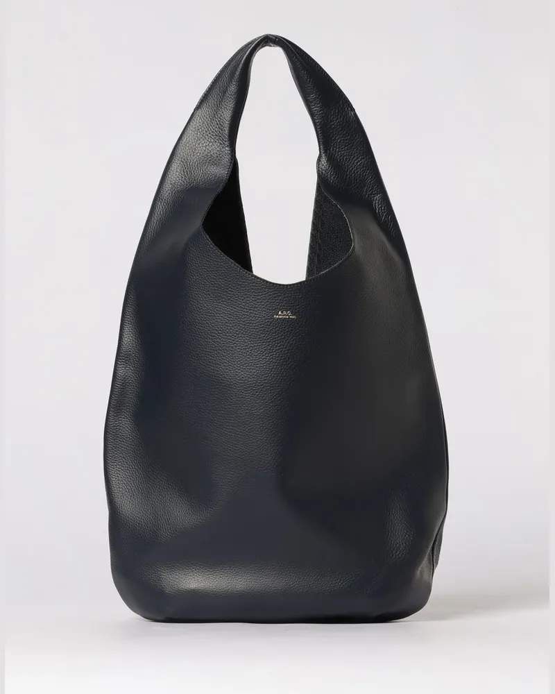 A.P.C. Schultertasche damen Blau