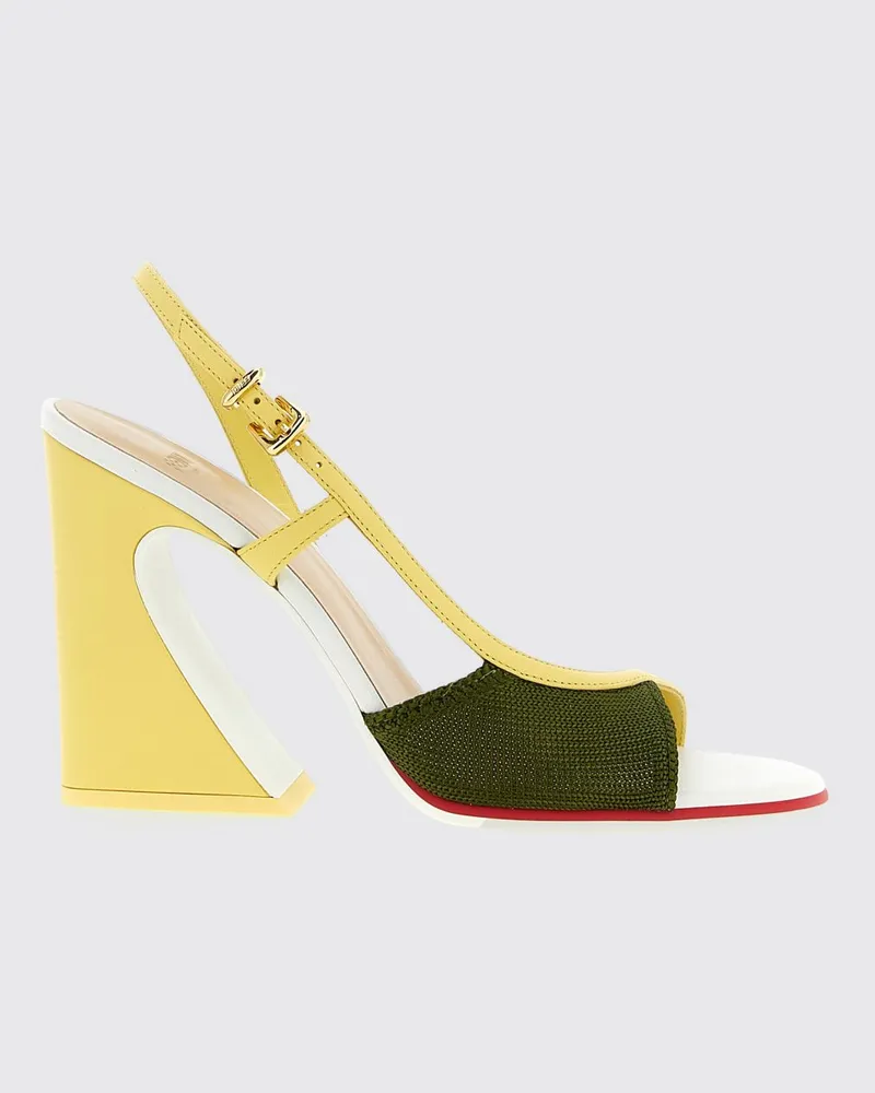 Fendi Sandalen mit absatz damen Bunt