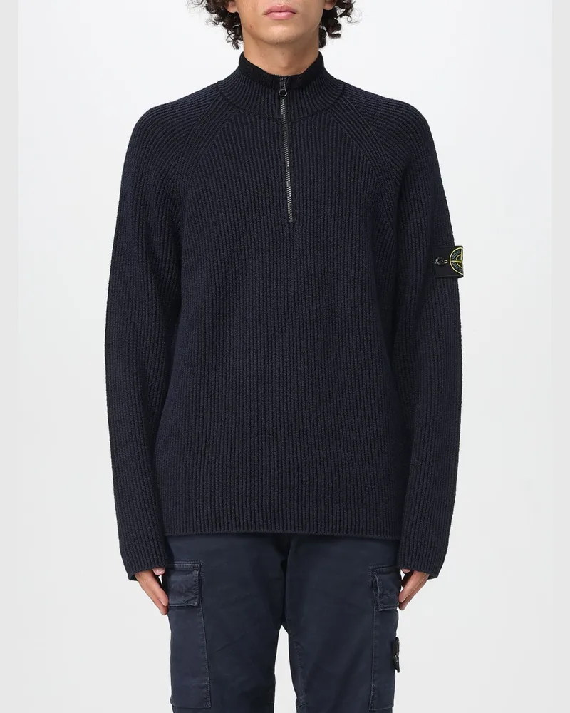 Stone Island Polo herren Blau