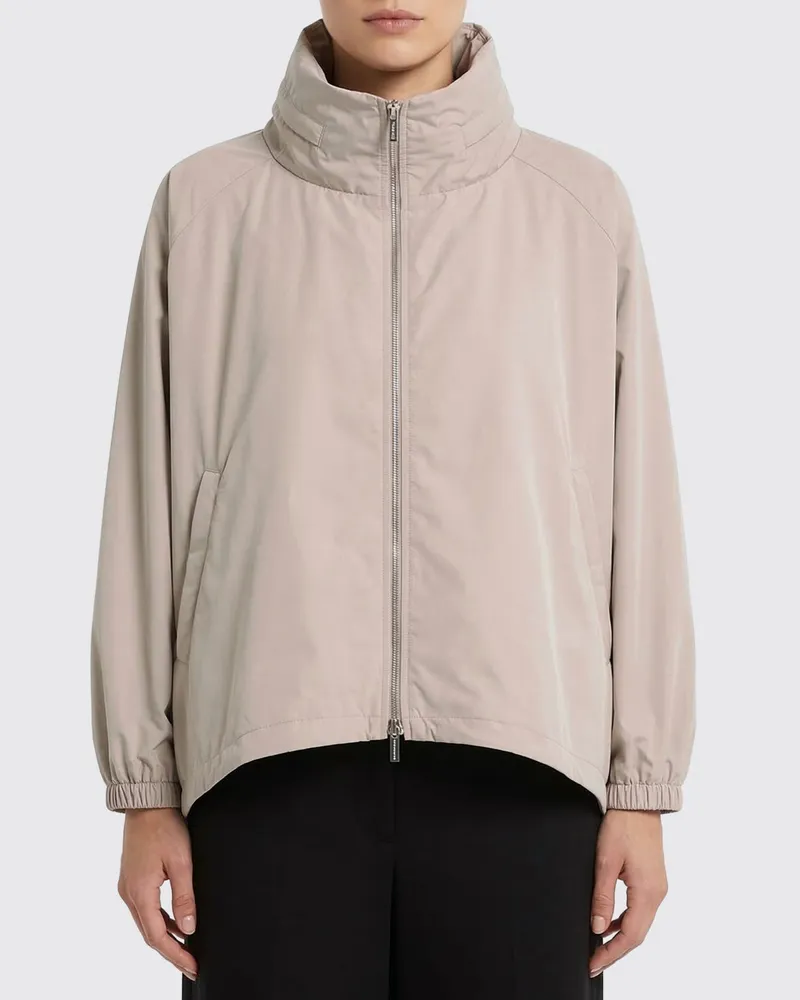 MOORER Mantel damen Weiß