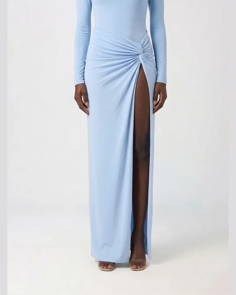 ANDAMANE Rock damen Hellblau