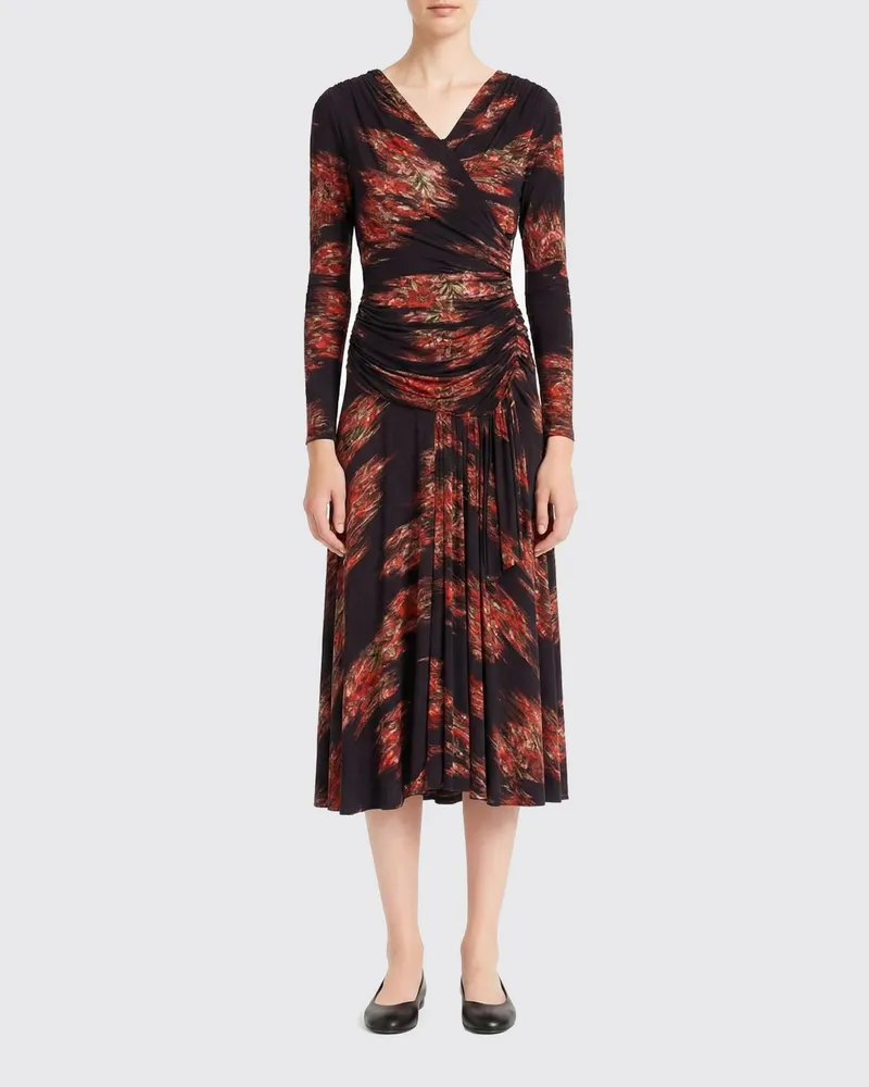 Ganni Kleid damen Schwarz