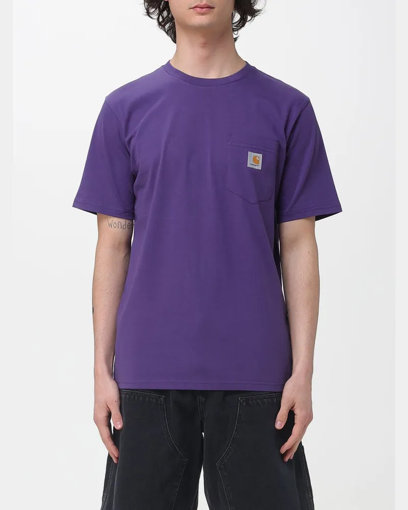 Carhartt WIP T-shirt herren Pflaume