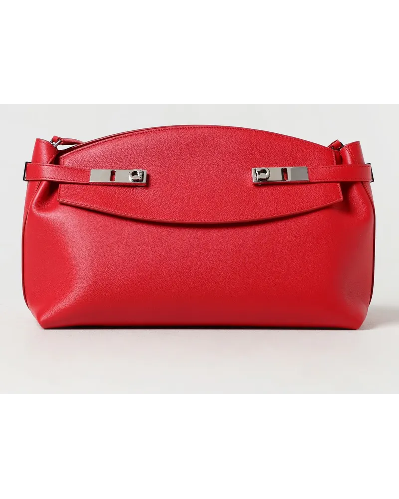 Ferragamo Schultertasche Rot