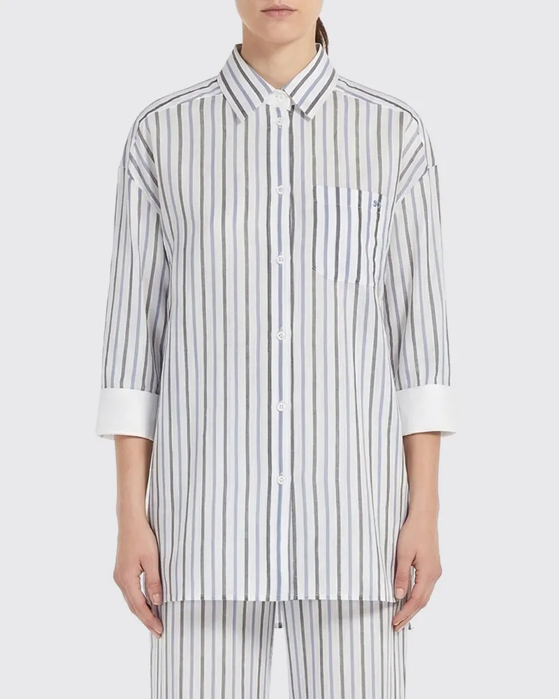 Semicouture Hemdbluse damen Blau