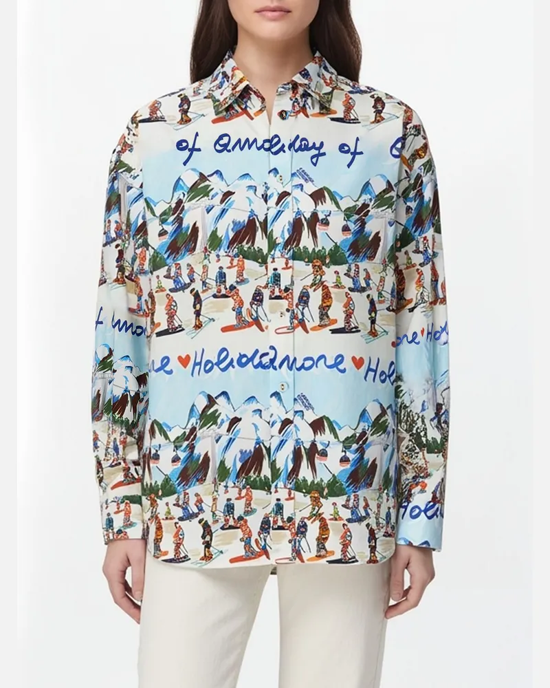Alessandro Enriquez Hemdbluse damen Bunt