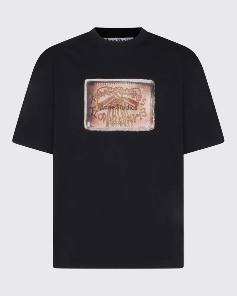 Acne Studios T-shirt herren Schwarz