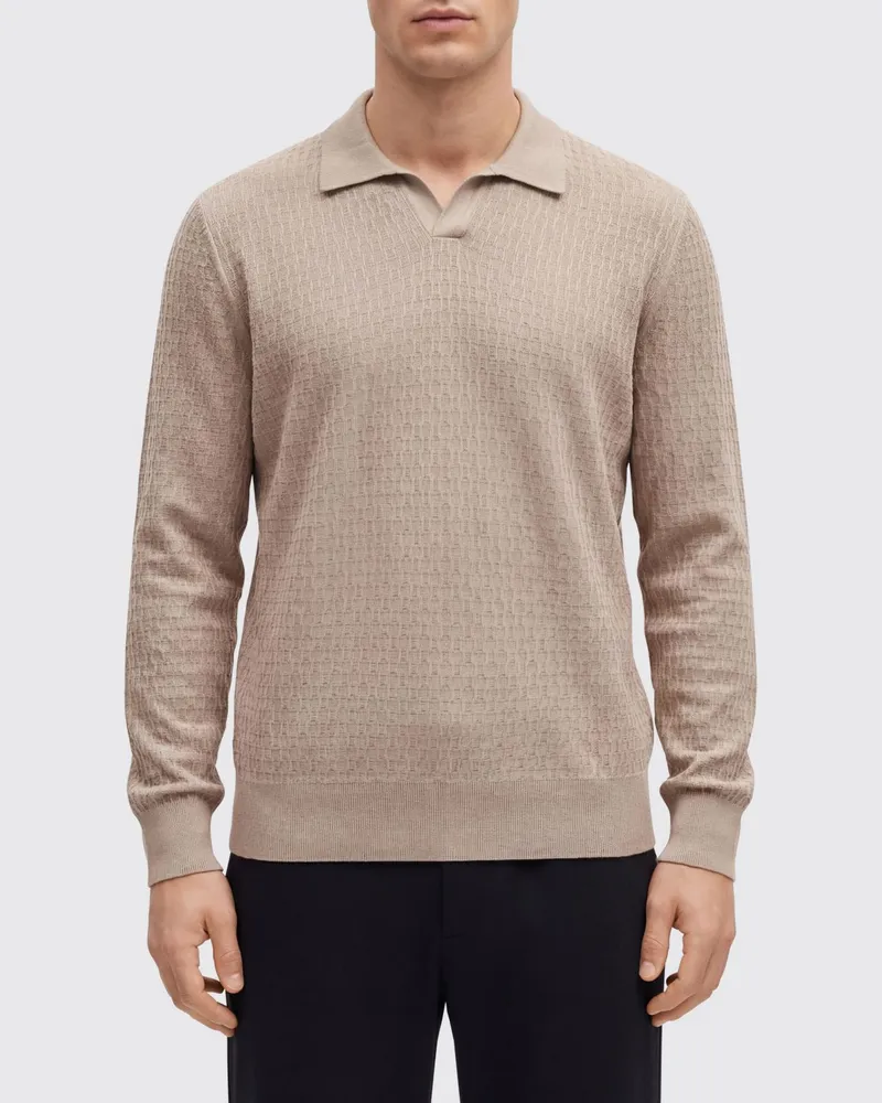 HUGO BOSS Pullover herren Beige