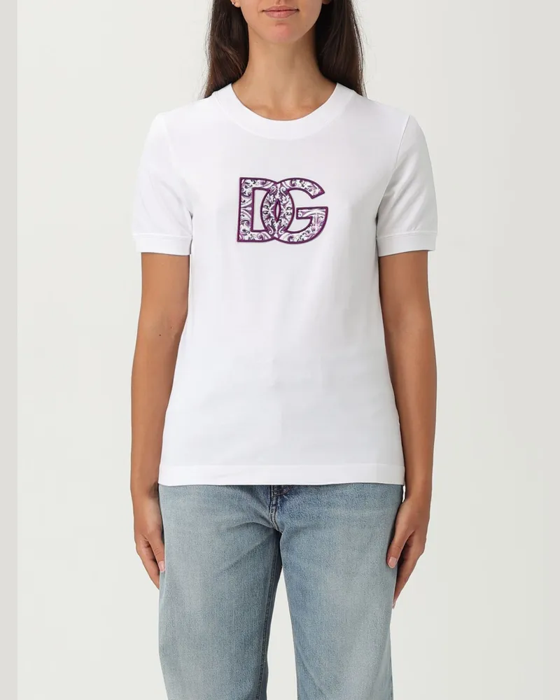 Dolce & Gabbana T-shirt damen Dolce & Gabbana Weiß