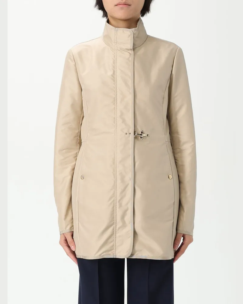Fay Mantel damen Sand