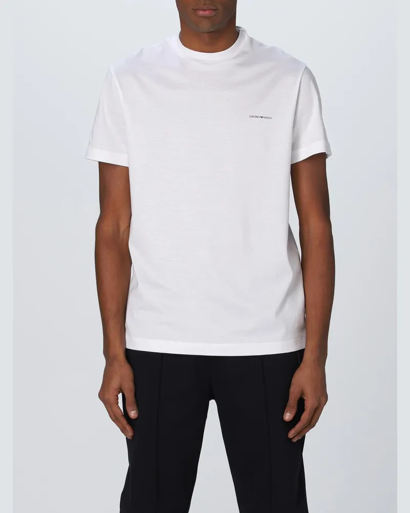 Emporio Armani T-shirt herren Weiß