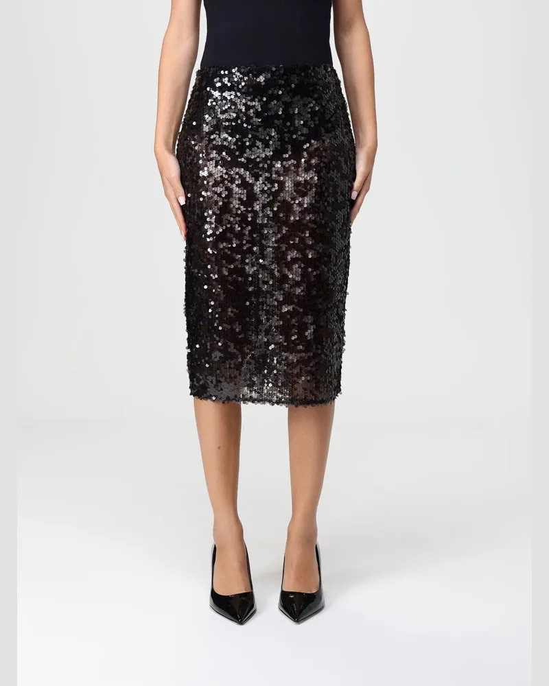 Elisabetta Franchi Rock damen Schwarz