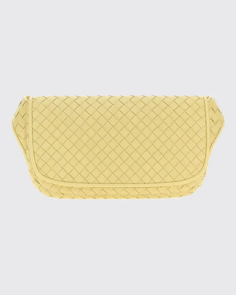 Bottega Veneta Veneto Schulter-Gürteltasche aus Intrecciato-Lammleder Butter
