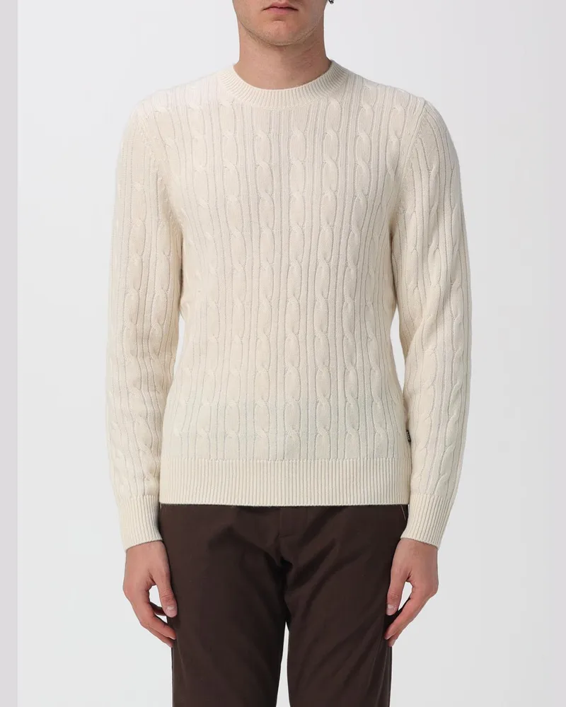 HUGO BOSS Pullover herren Weiß