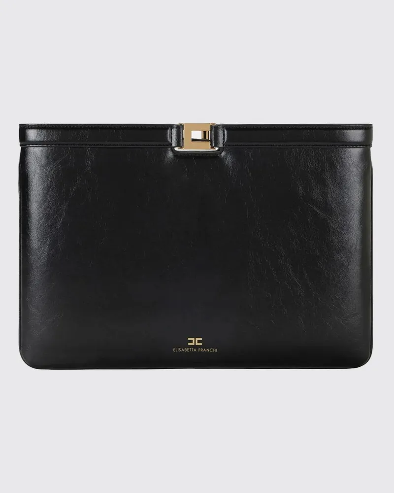 Elisabetta Franchi Schultertasche damen Schwarz