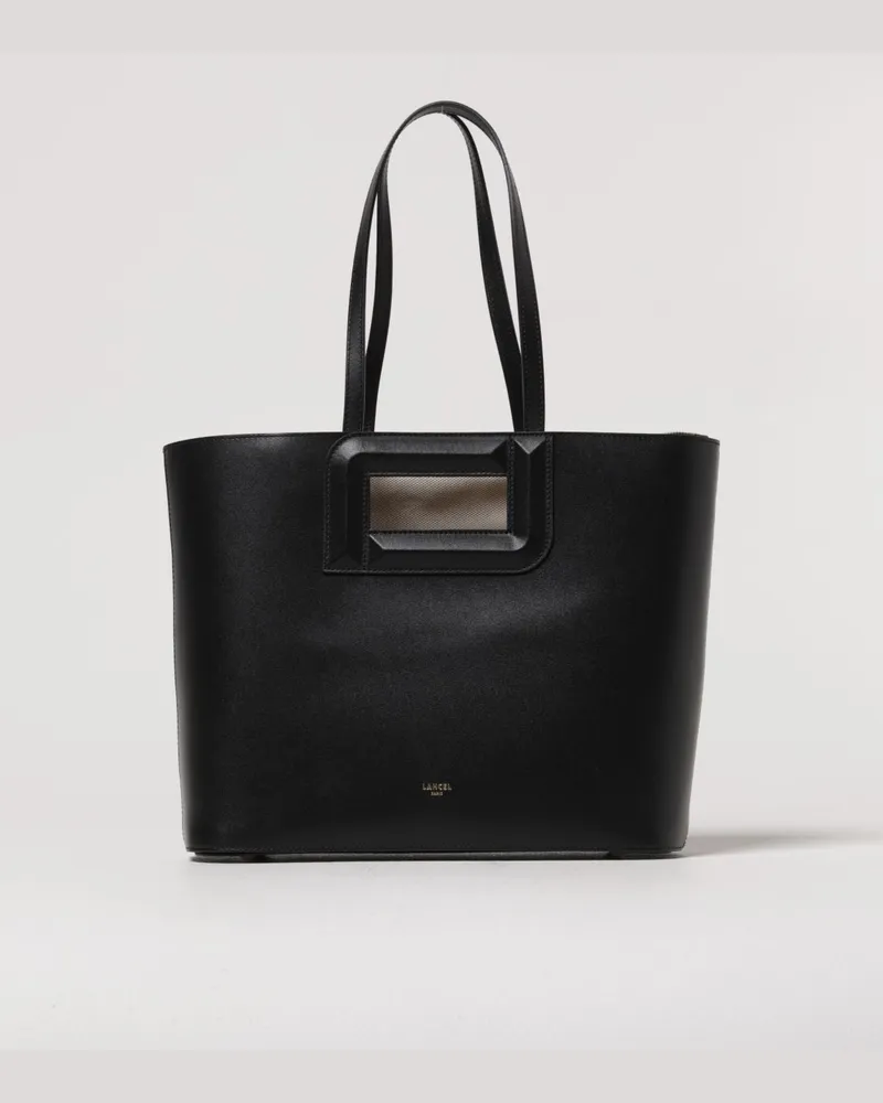 Lancel Schultertasche damen Schwarz