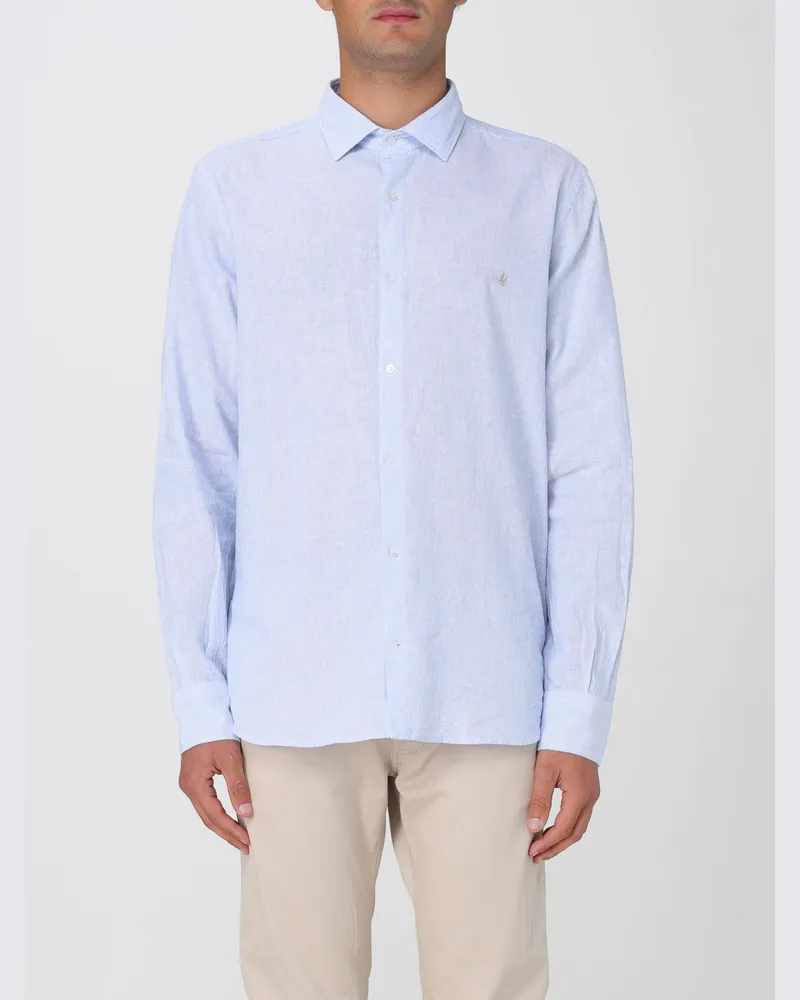 Brooksfield Hemd herren Hellblau