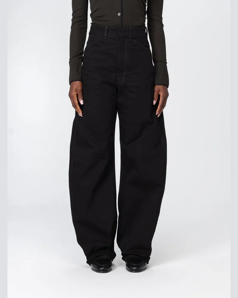 Christophe Lemaire Hose damen Schwarz