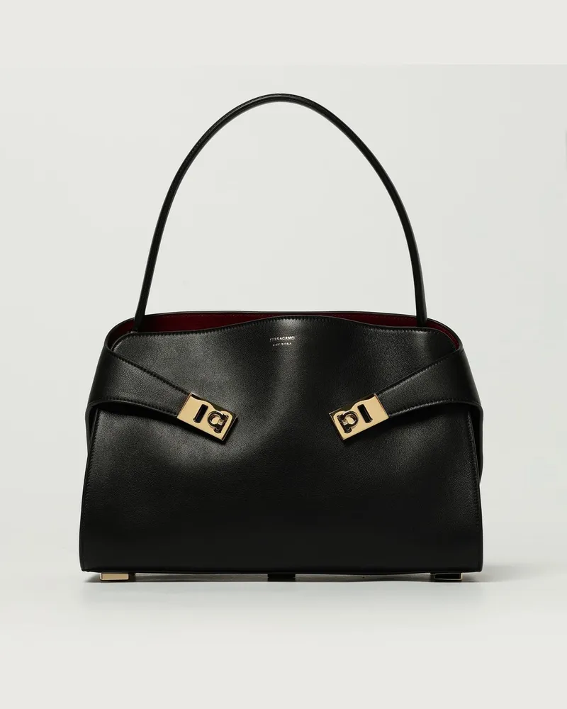 Ferragamo Handtasche damen Schwarz