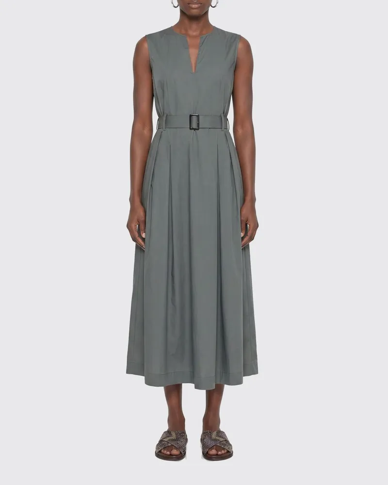 Woolrich Baumwollkleid Grün