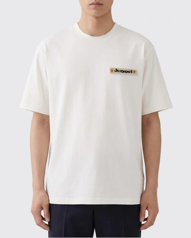 Jacquemus T-shirt herren Weiß