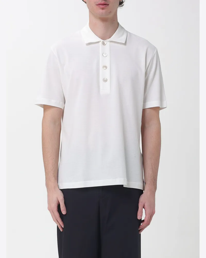 Eleventy Polo herren Weiß