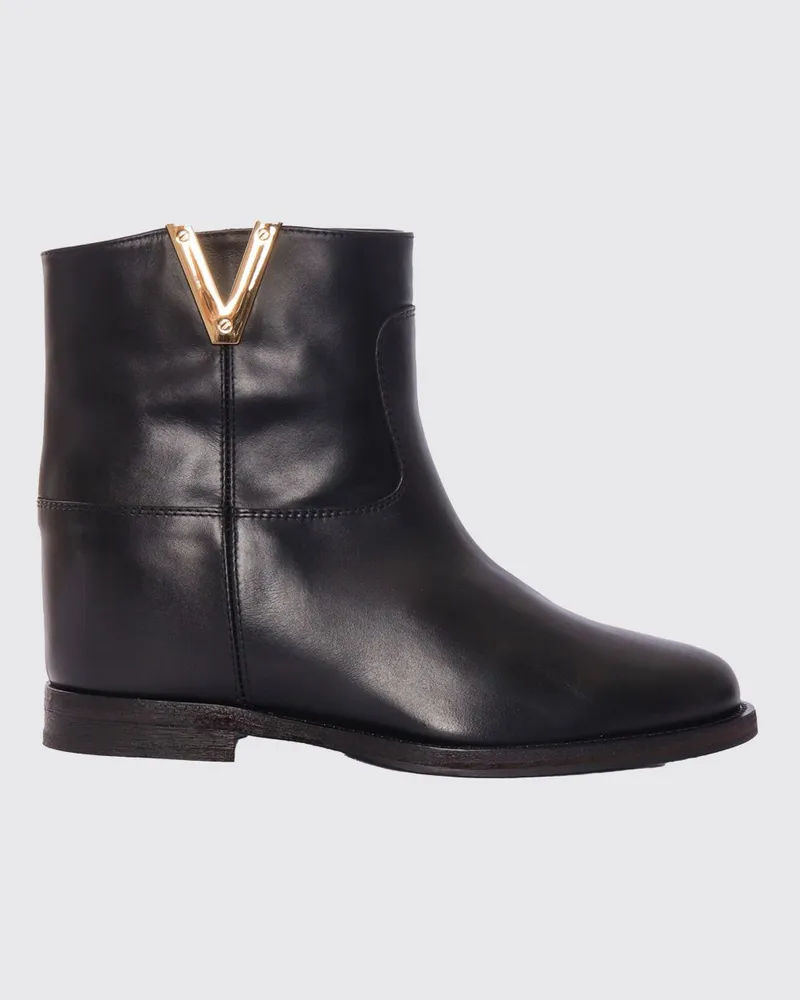 Via Roma 15 Stiefel damen Schwarz