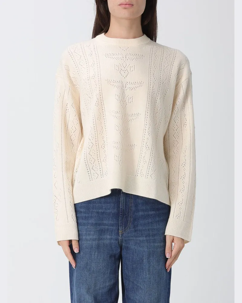 Zadig & Voltaire ZADIG  VOLTAIRE Langarm-Pullover aus Woll-Kaschmir-Mischung Zadig & Voltaire Ecru