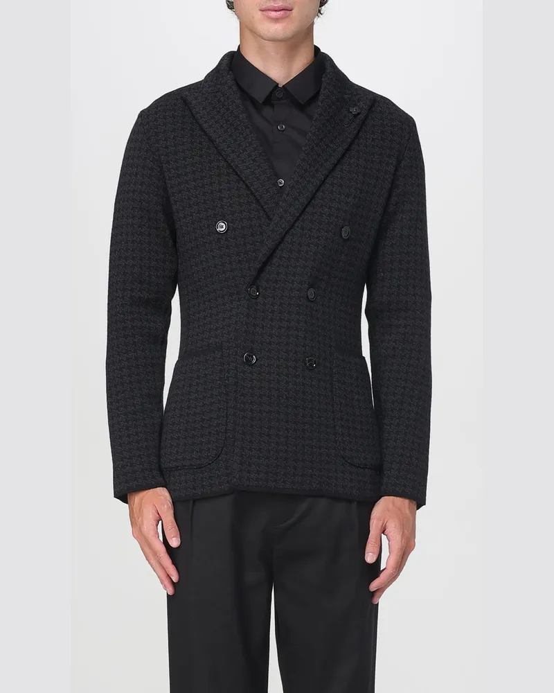 LARDINI Pullover herren Schwarz