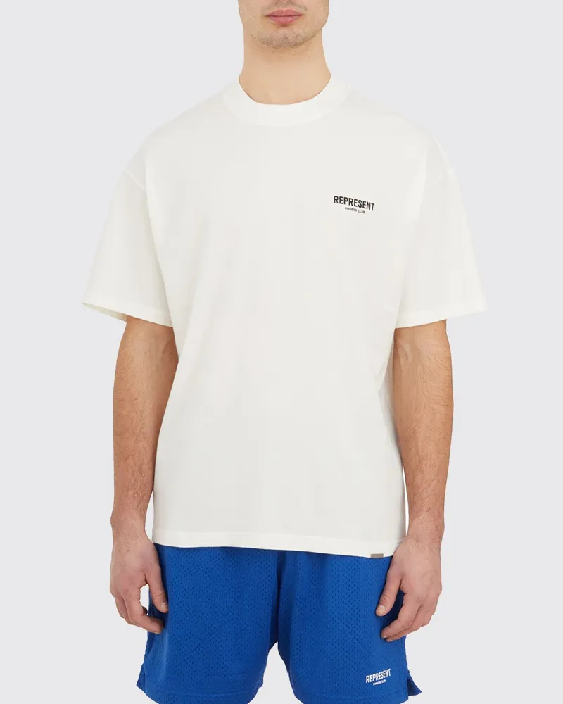 REPRESENT T-shirt herren Weiß