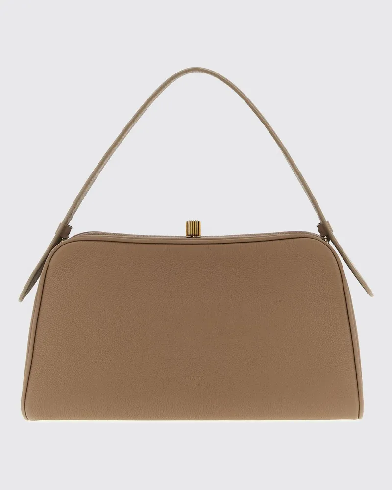 KHAITE Schultertasche damen Beige