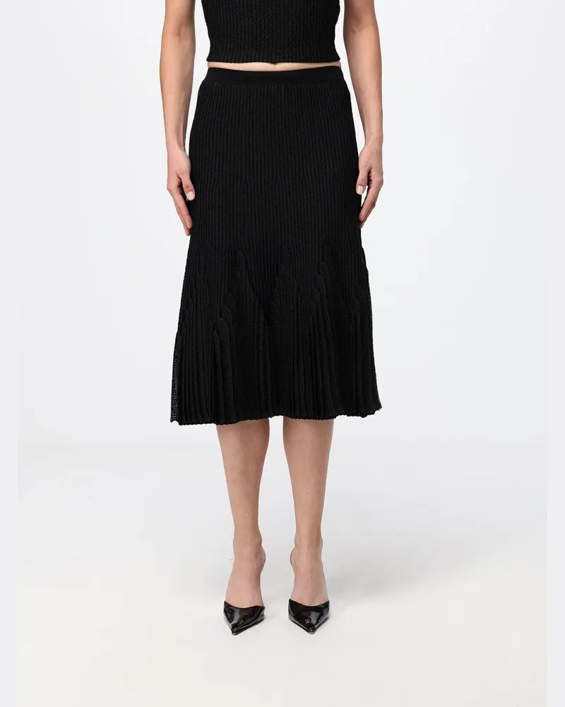 Elisabetta Franchi Rock damen Schwarz