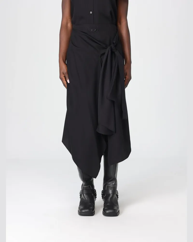 Diesel Kleid damen Schwarz