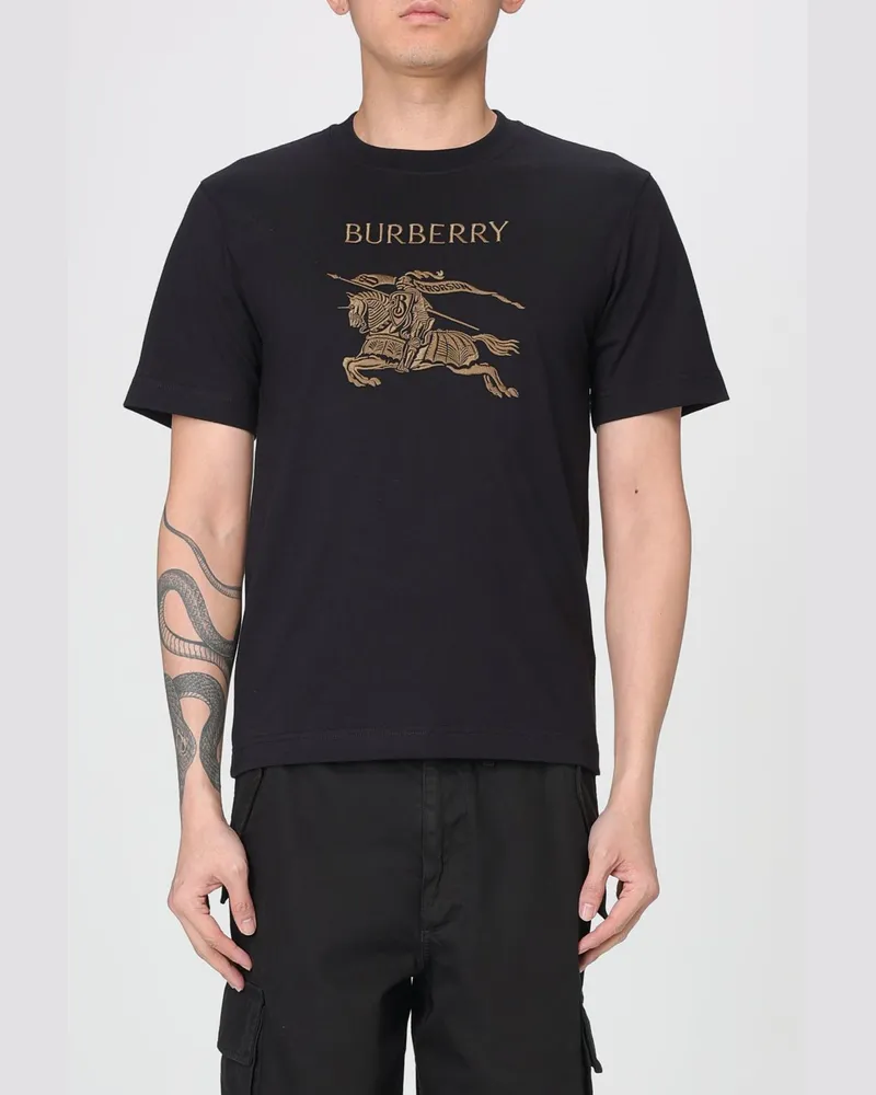 Burberry T-shirt herren Schwarz