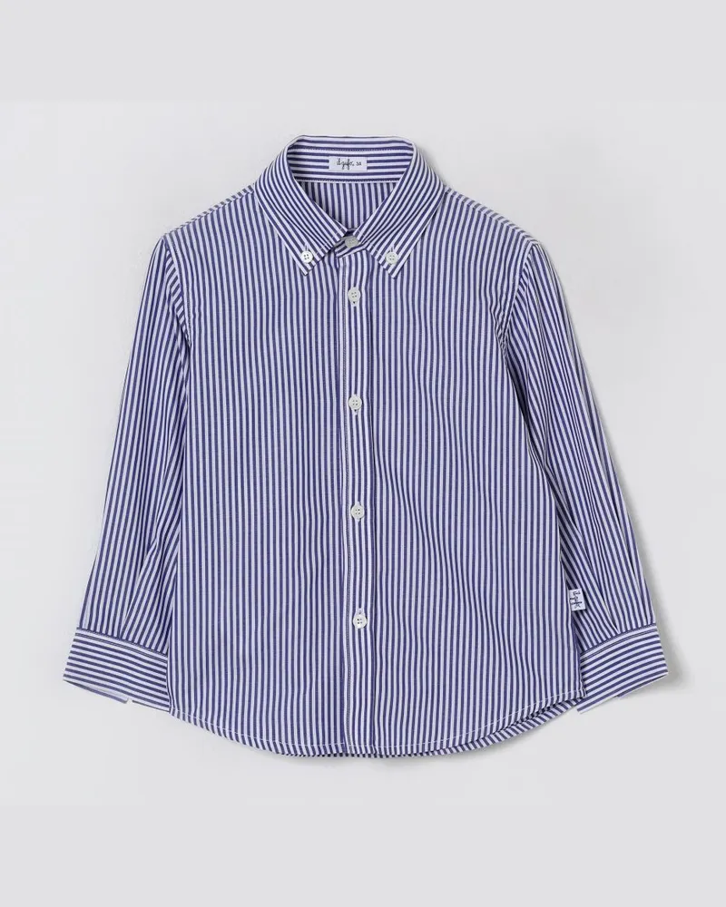 Il Gufo Hemd kinder Blau