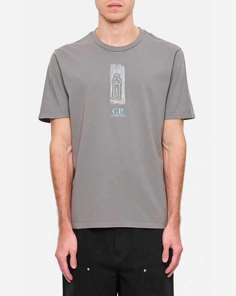 C.P. Company T-shirt herren Grau
