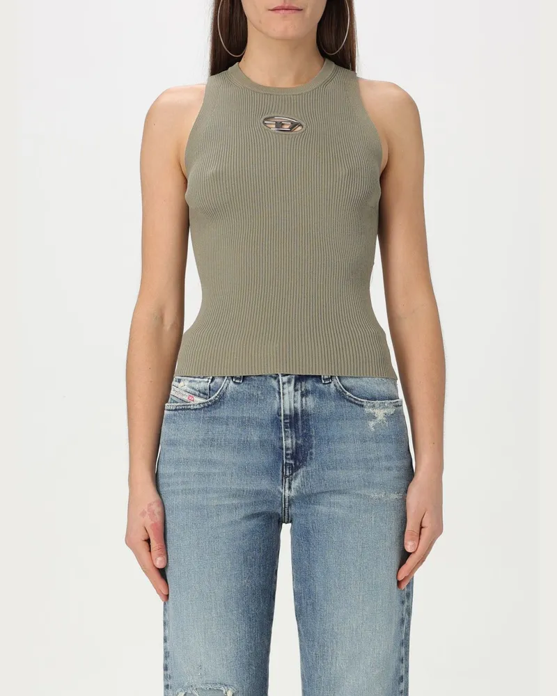 Diesel Top damen Grau