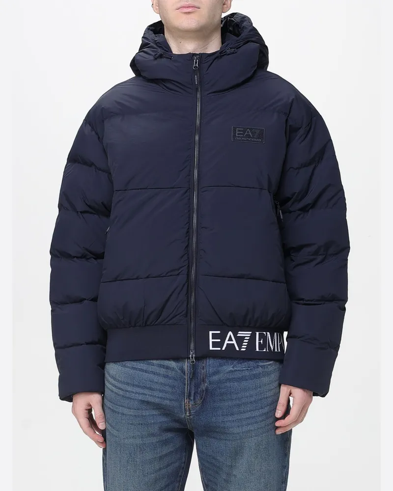 EA7 Jacke herren Blau