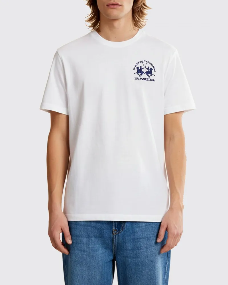 La Martina T-shirt herren Weiß
