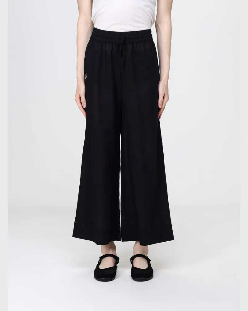 Ralph Lauren Hose damen Schwarz