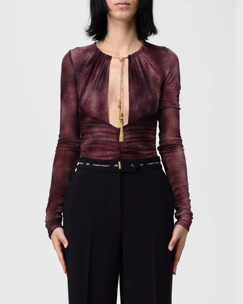Elisabetta Franchi Top damen Rot