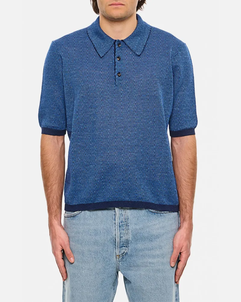 Bottega Veneta T-shirt herren Blau
