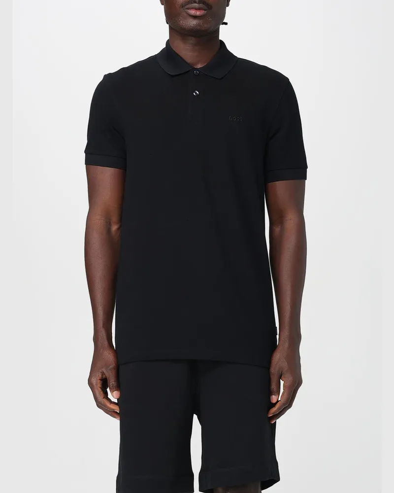HUGO BOSS Polo herren Schwarz